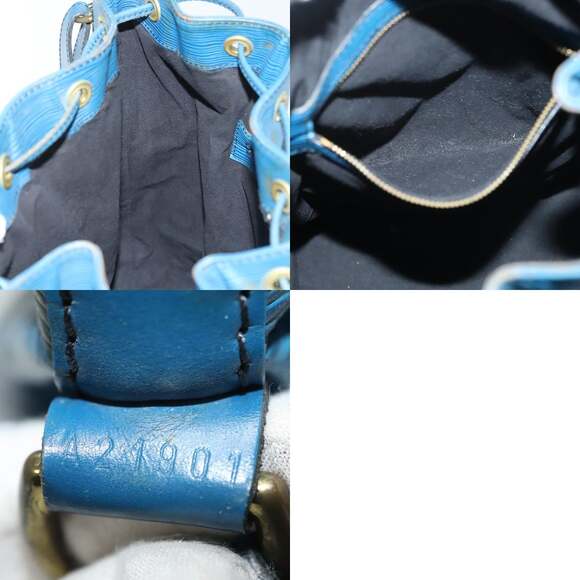 LOUIS VUITTON Epi Noe Shoulder Bag Toledo Blue M44005 - Picture 12 of 12